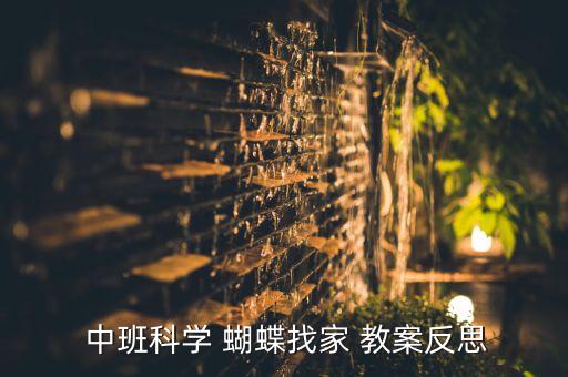 蝴蝶真美丽中班教案,教案反思活动目标:孩子喜欢这个活动