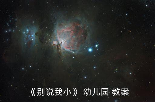 别说我小 幼儿教案反思,第一集:幼儿学习歌谣的过程