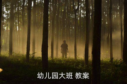 积木组装教案大班,幼儿园大班教案4教案一文看懂