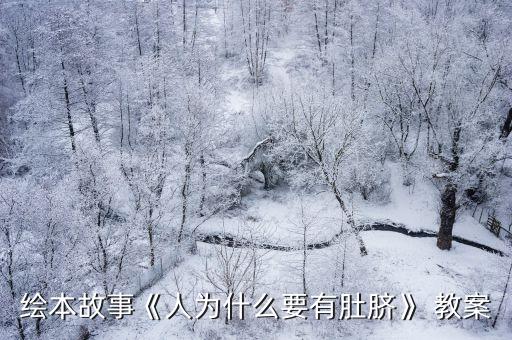 绘本故事《人为什么要有肚脐》 教案