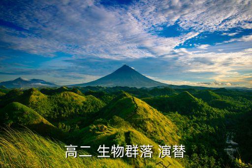 高二 生物群落 演替