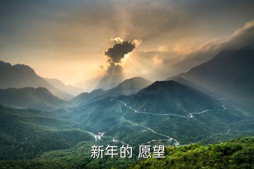  新年的 愿望