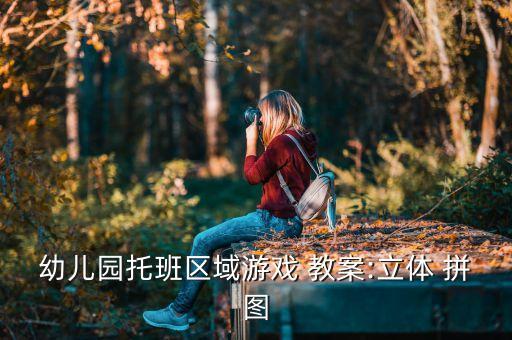 幼儿园托班区域游戏 教案:立体 拼图