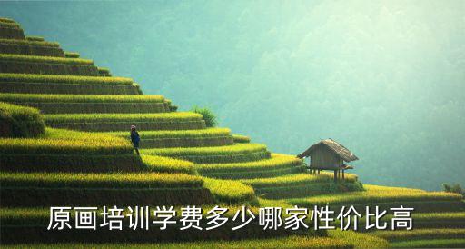 原画培训学费多少哪家性价比高