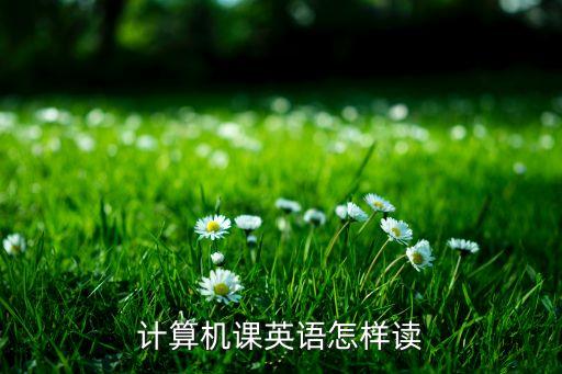 计算机课英语怎样读