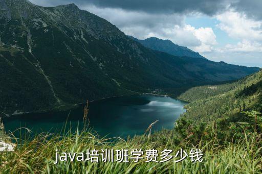 java培训班学费多少钱