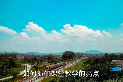 如何抓住课堂教学的亮点