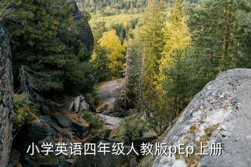 小学英语四年级人教版pEp上册
