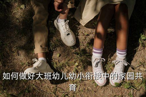 大班幼小衔接优秀案例，幼小衔接教案