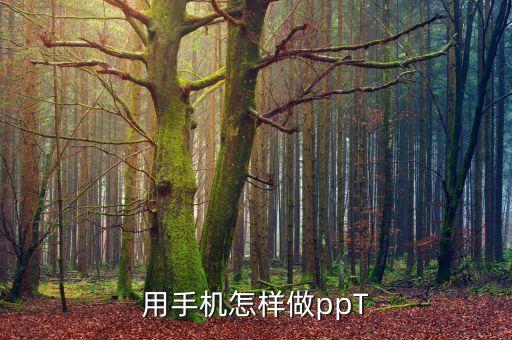 用手机怎样做ppT
