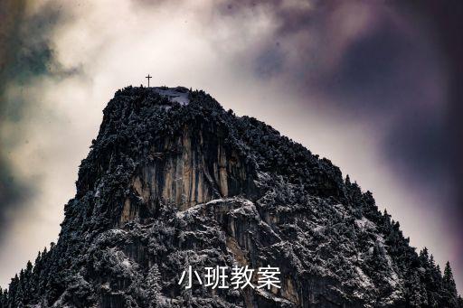 小班教案