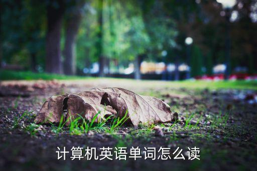 计算机的英语单词怎么读，计算机英语单词怎么读