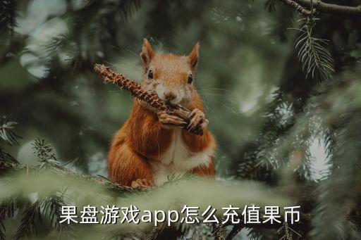果盘游戏app怎么充值果币