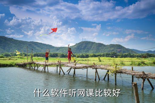 什么软件听网课比较好