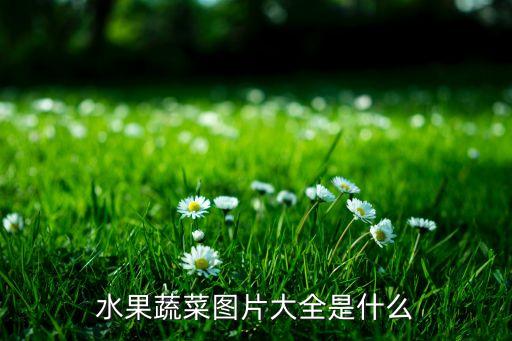 水果蔬菜图片大全是什么