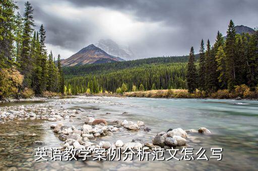 教学案例分析模板，英语教学案例分析范文怎么写