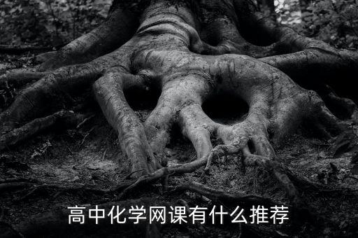 高中化学网课有什么推荐