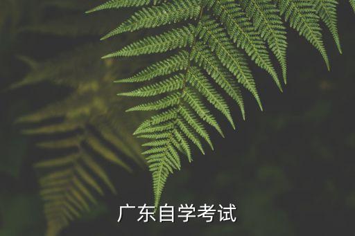 广东自学考试