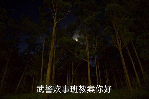 部队炊事教案大全集，部队炊事三间一厅操作示范教案怎么写