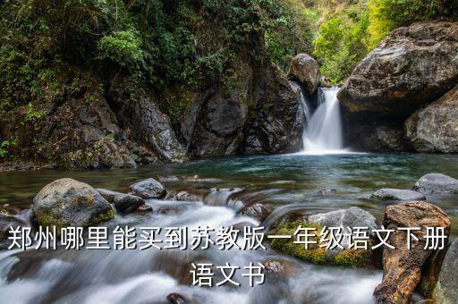 郑州哪里能买到苏教版一年级语文下册语文书
