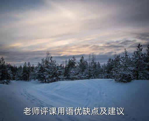 如何评课及评课的语言缺点，老师评课用语优缺点及建议