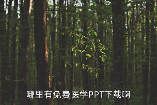 哪里有免费医学PPT下载啊