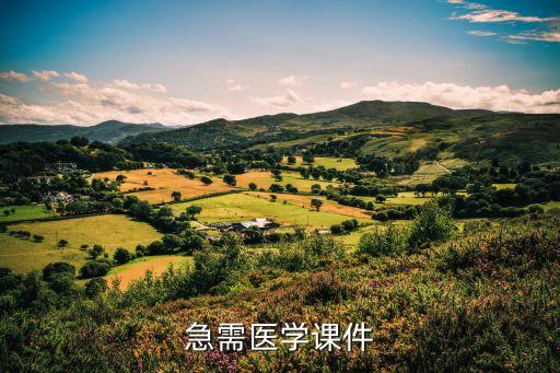 急需医学课件