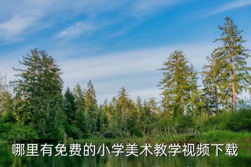美术免费教学视频下载网站，哪里有免费的小学美术教学视频下载