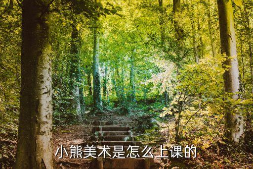 小熊美术是怎么上课的