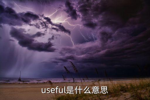useful是什么意思