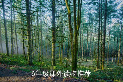 6年级课外读物推荐
