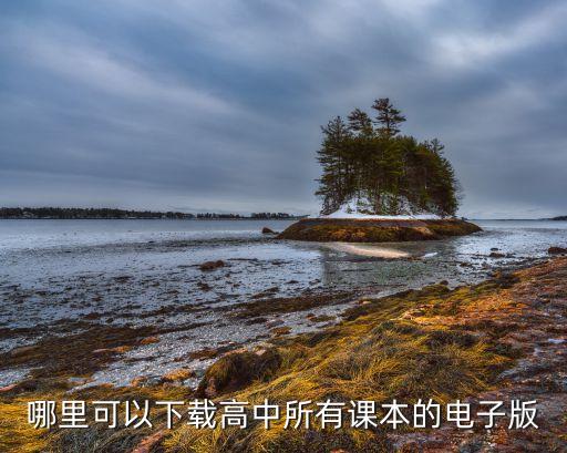 哪里可以下载高中所有课本的电子版