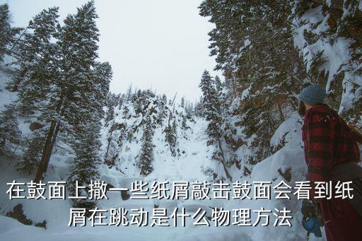 在鼓面上撒一些纸屑敲击鼓面会看到纸屑在跳动是什么物理方法