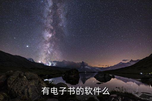 有电子书的软件么