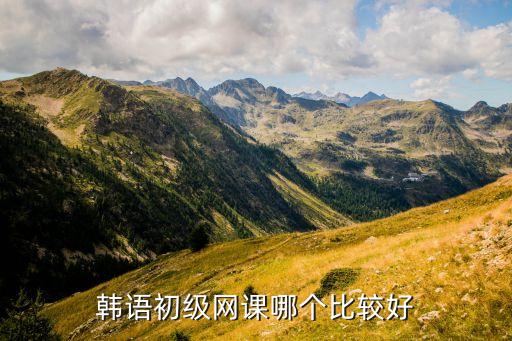 学韩语哪个网课好，韩语网课哪里比较好啊