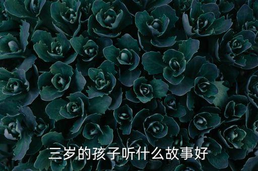 3岁宝宝必听的故事，三岁小孩睡前故事