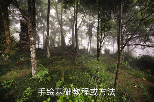手绘基础教程或方法