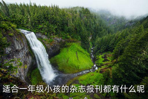 适合一年级小孩的杂志报刊都有什么呢