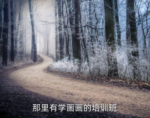 那里有学画画的培训班