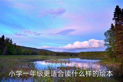 小学一年级更适合读什么样的绘本
