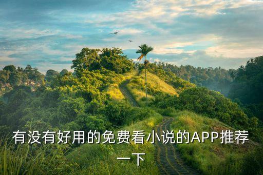 有没有好用的免费看小说的APP推荐一下