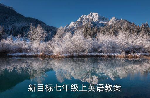 中学英语教案详案范文初一，初中英语教案怎么写