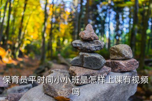 小班教课视频，保育员平时同小小班是怎样上课有视频吗