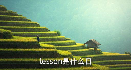 lesson，lesson是什么意思及反义词