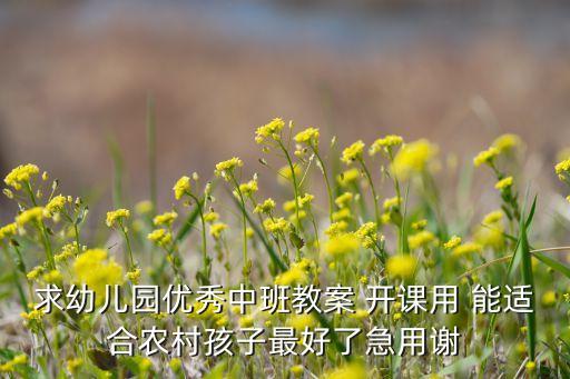 教案模板幼儿园中班，幼儿园中班优秀教案