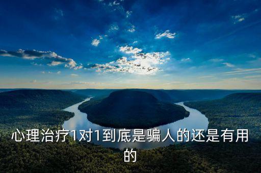 心理治疗1对1到底是骗人的还是有用的