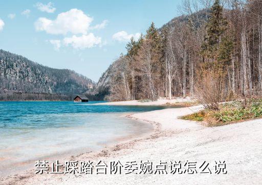 禁止踩踏台阶委婉点说怎么说