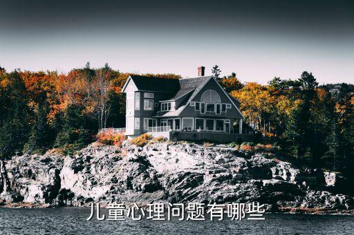 儿童心理问题有哪些