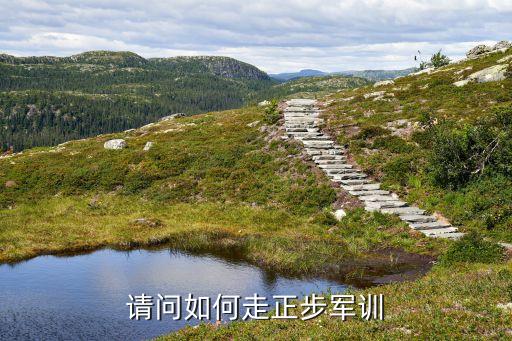 请问如何走正步军训