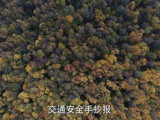 交通安全手抄报